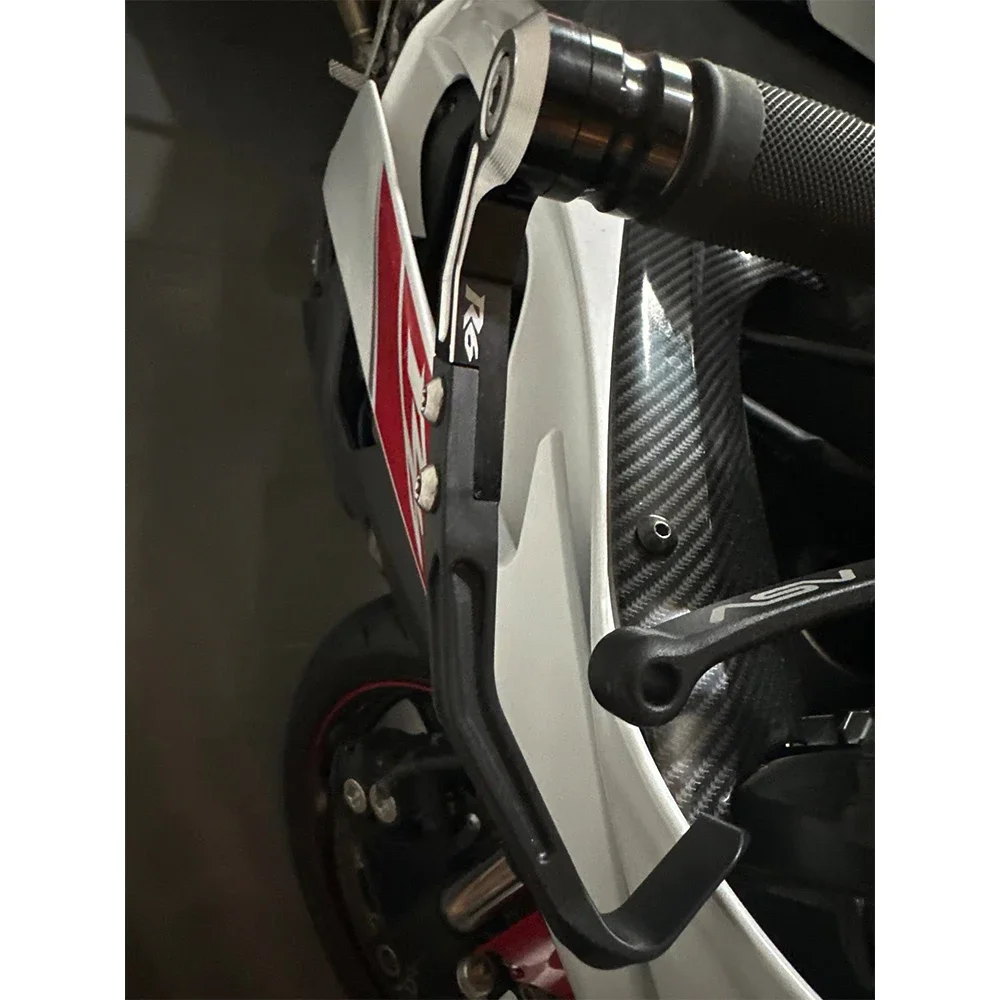 YAMAHA YZF-R6에 적합 2017 2018 2019 2020 2021 2022 2023 오토바이 브레이크 핸들은 조정 가능한 프로 핸드 가드를 보호합니다