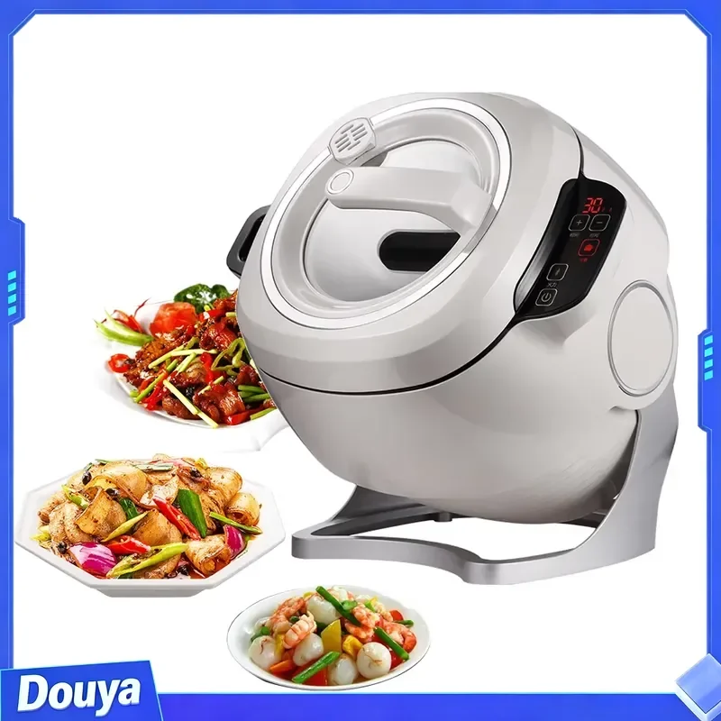 Restaurant Fried Rice Machine Rotating Smart Cooker Wok Chef Automatic Cooking Machine Intelligent Cooking for