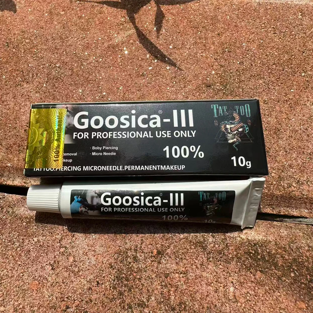 

100% Goosica тату-крем для бровей, губ, подводка для глаз, 10 г