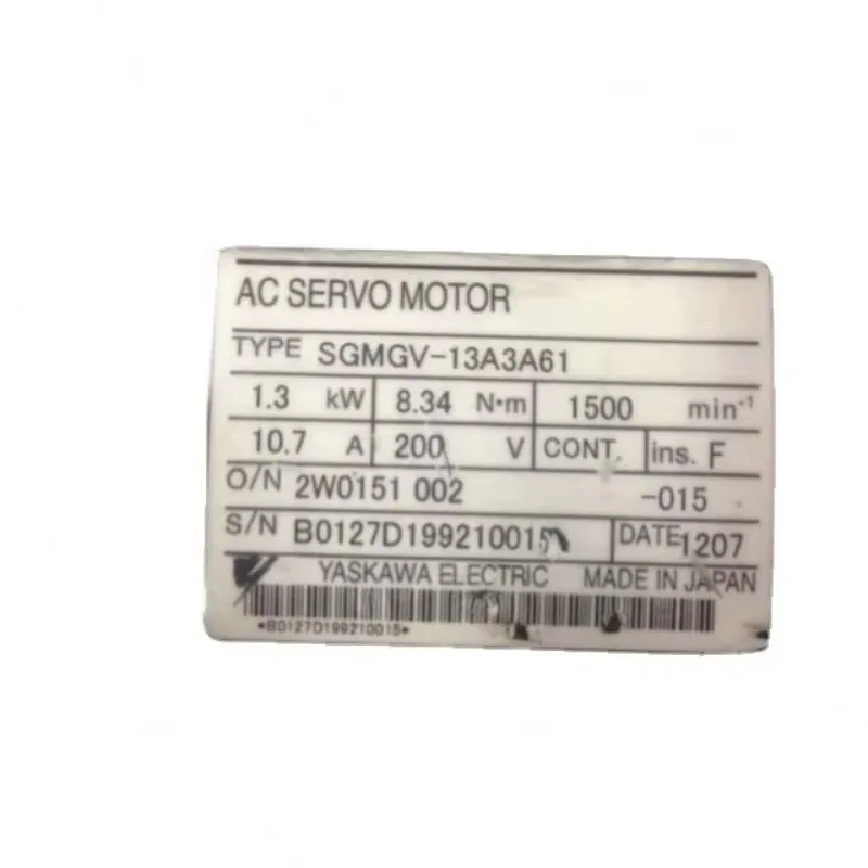 In Stock AC SERVO MOTOR SGMGV-13A3A61