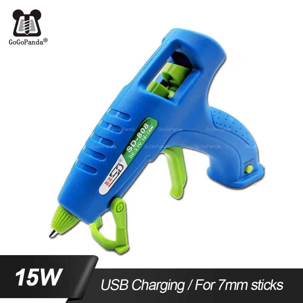 

Free Shipping USB Charging Hot Melt Glue Gun To SD808 Glue Gun 15 W Small Glue Gun 7 Mm Hot Glue Gun Glue Guns