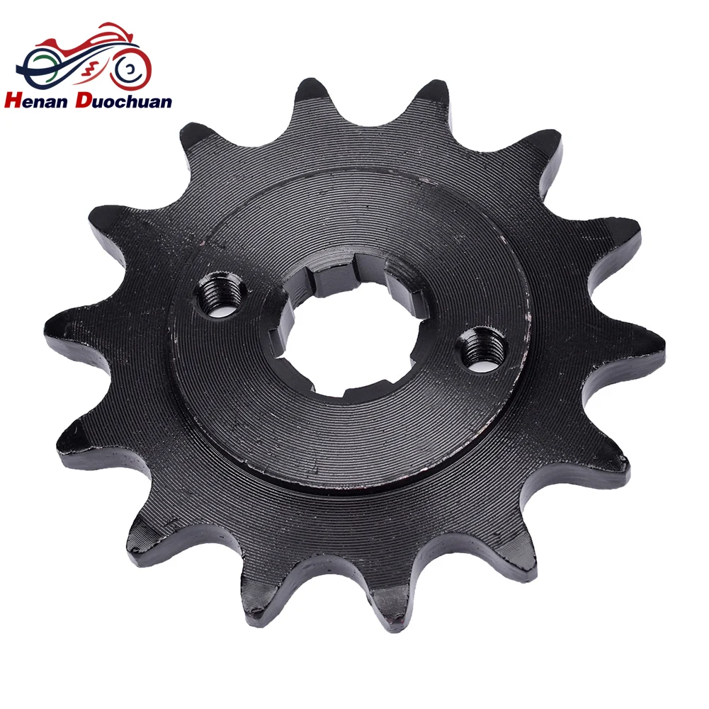 520-14T Motorcycle Front Sprocket 14T For Honda CB250 Nighthawk CA250 Rebel XL250 XL350 XR350 6 Spline Steel Gear