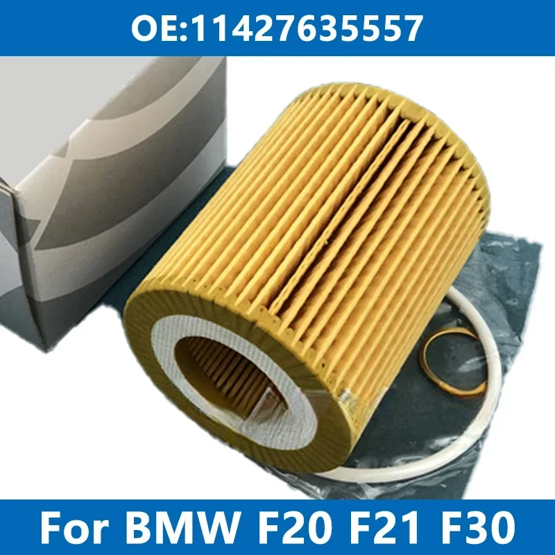 Car Oil Filter Kit 11427635557 HU7003x For BMW F20 F21 F30 F31 N13B16 1.6T 114i 116i 118i 120i 316i 320i Engine Oil Filters