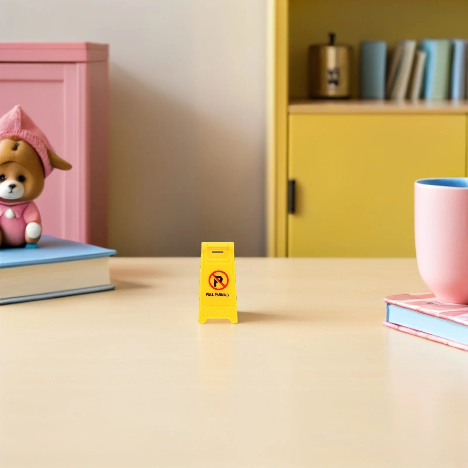 8-teiliges Miniatur-Verkehrsschild, Spielzeug, Straßenbau, Schilder, Spielzeug, Straßensperre für Kinder, industrielle Warnschilder