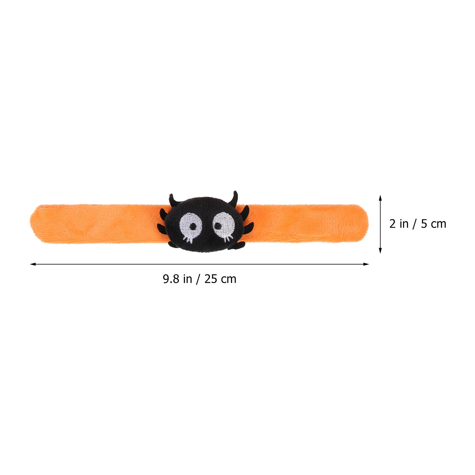 

8Pcs Pumpkin Slap Bracelets Soft Comfortable Lightweight Suitable for Kids Adults Party Favors Festival Gifts Slap Bracelets