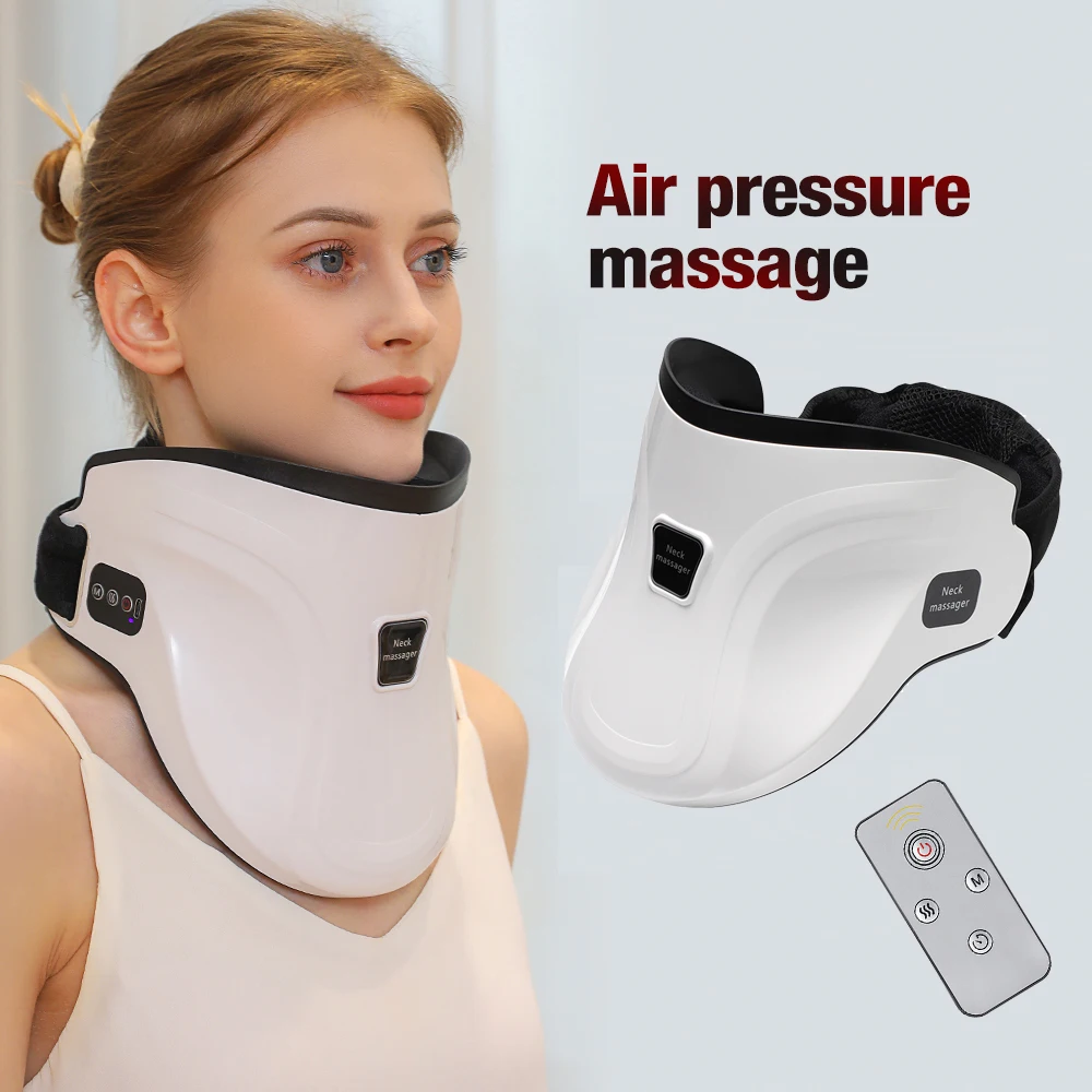 Cervical Traction Device Inflatable Vertebra Tractor Support Stretcher Collar Posture Corrector Neck Care Neck Massager