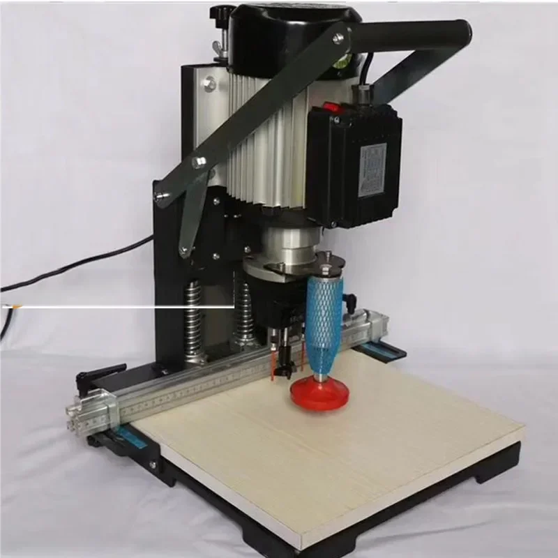 

New Large Woodworking Hinge Drill Three-in-one Drilling Machine Single-head Double-head Hinge Opening Drilling Vertical Horizont