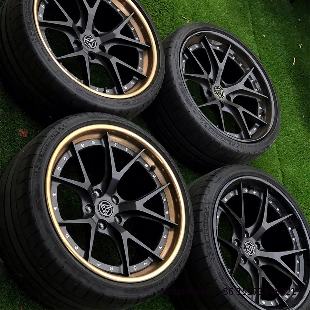 

Комплект из 2 кованых дисков 18, 19, 20, 21, 22 дюйма, 5x112, 5x120, 5x114.3, из алюминиевого сплава, Forgiatos, для Mercedes-Benz и Audi