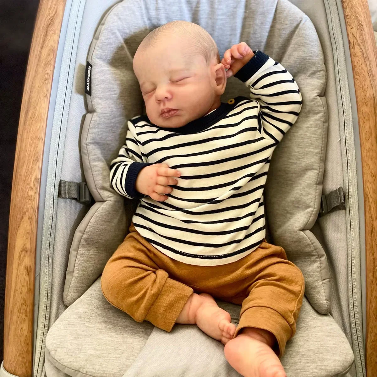 ジョイオラ 50CM 新生児ベビー人形 3D肌リアルファッションリボーンドール ソフトタッチ高品質手描き人形 誕生日プレゼント