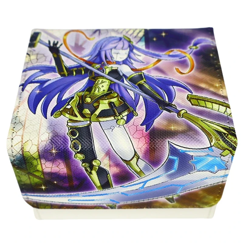 Yu Gi Oh Galatea The Orcust Automaton Animation Characters DIY Leather Card Storage Box Anime Classics Game Collection Cards Toy