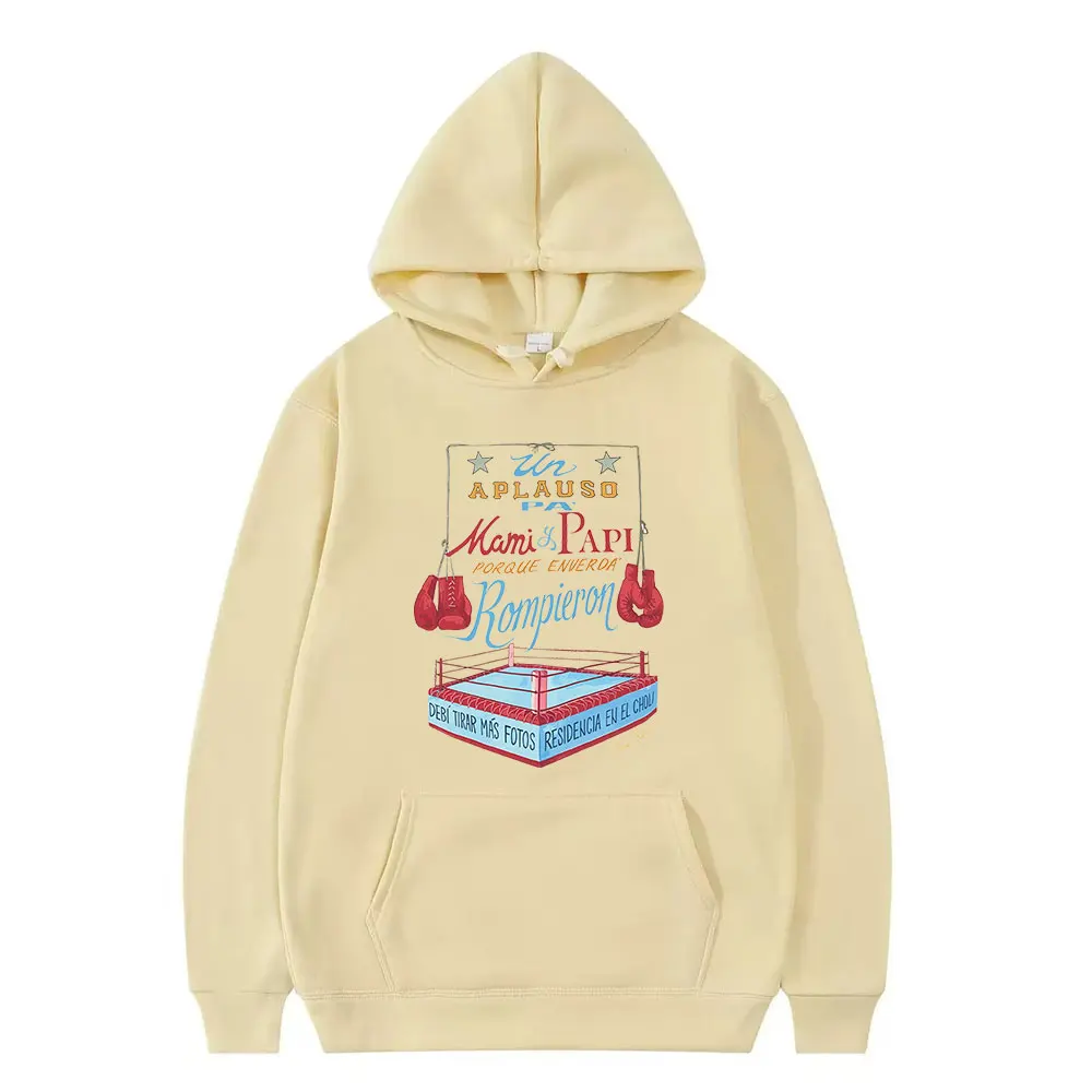 باد باني DTMF ميرش الملاكمة مضحك الجرافيك هوديي الرجال النساء بلوفر عالي الجودة Harajuku الجمالية البلوز الخريف والشتاء #1