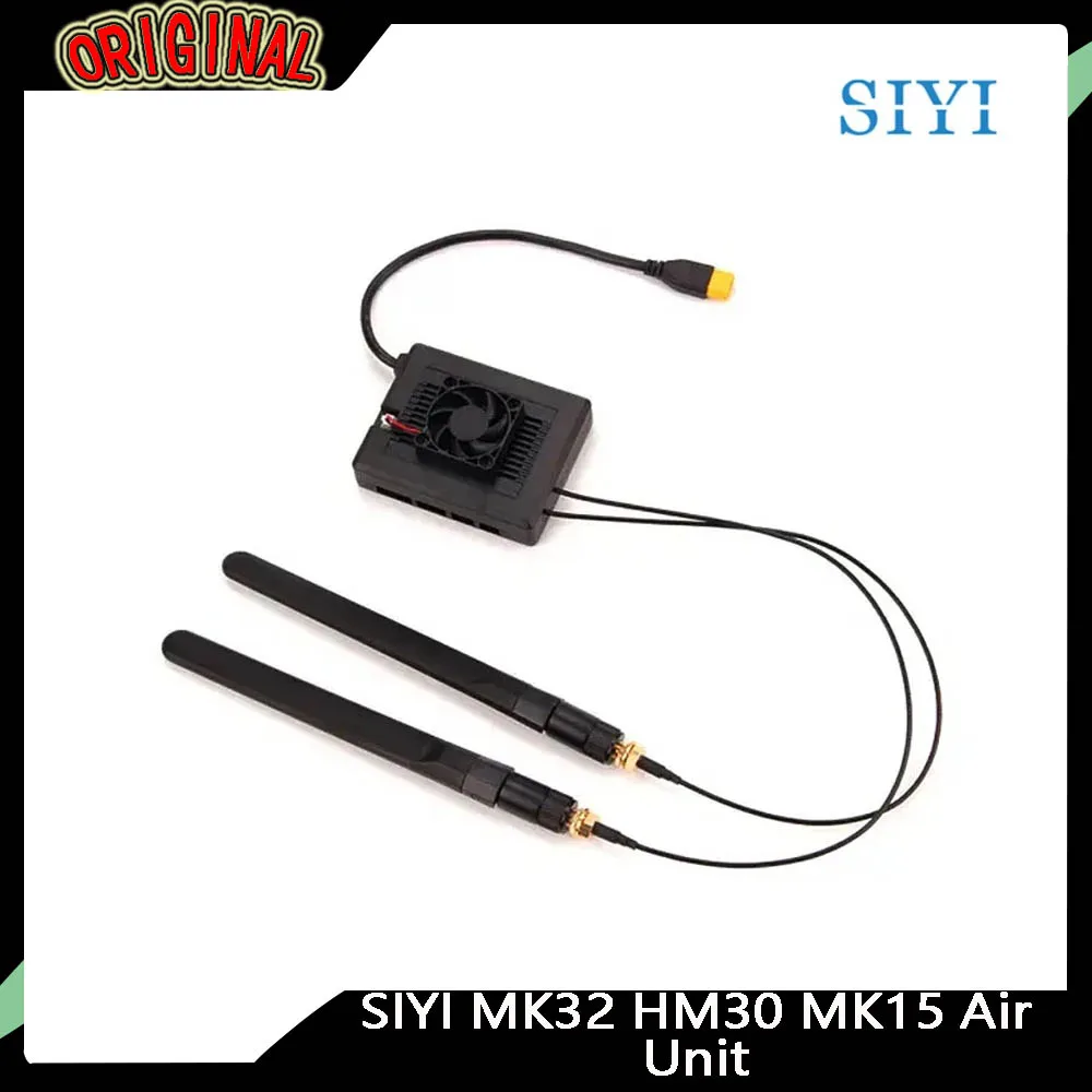 

SIYI MK32/HM30/MK15 Air Units - Long - Range 1080p Transmission, Support for SBUS/PWM, Ethernet and Mavlink