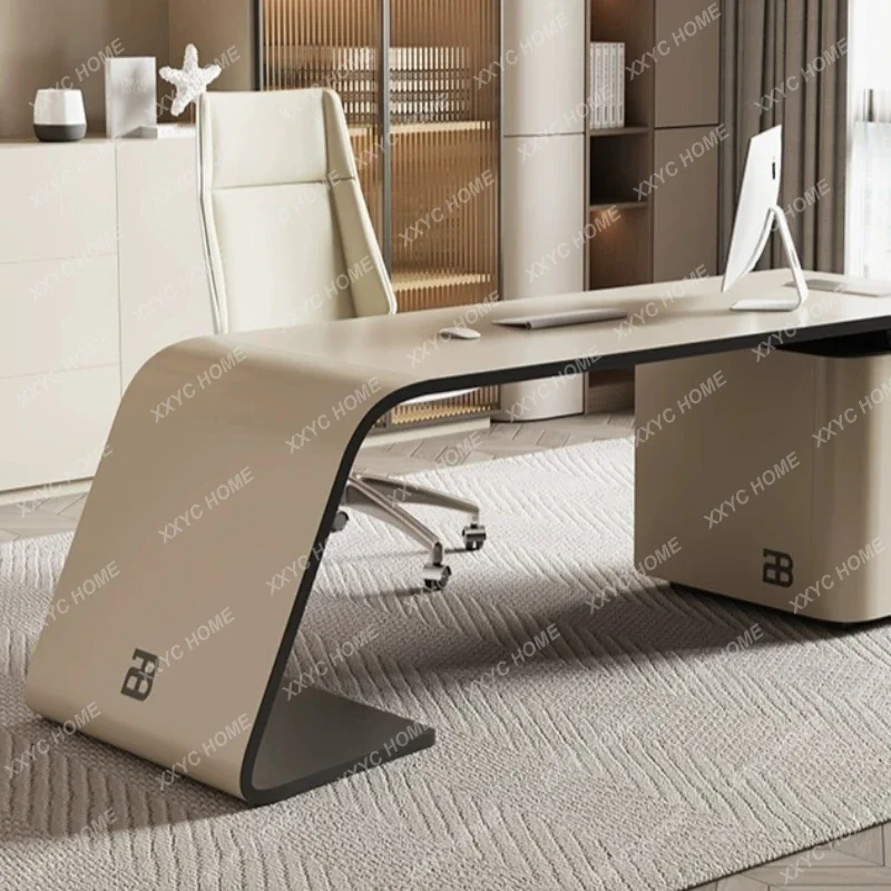 A Storage Luxury Executive Desk L Shape Manager Corner Designer Office Desks Strong Computer Escritorios De Oficina Home Office