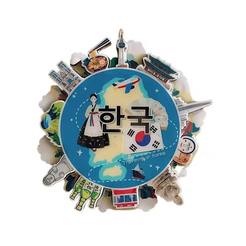 자석 스티커 부산 버전