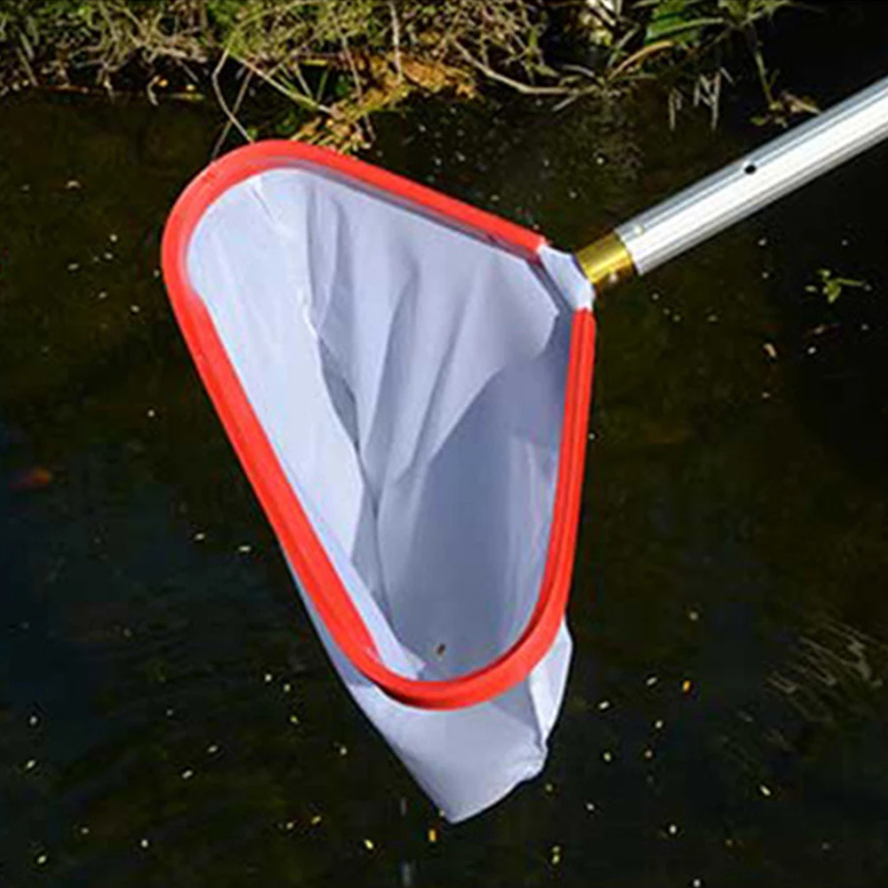 Pool Landing Net Fine Mesh Pool Net with Aluminium Handle Pool Leaf Skimmer Net Professional Pool Net for Leaves Debris