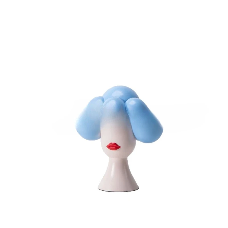 

Art figure Monroe abstract version cabinet children's room ornament ball head girl ornament girl room