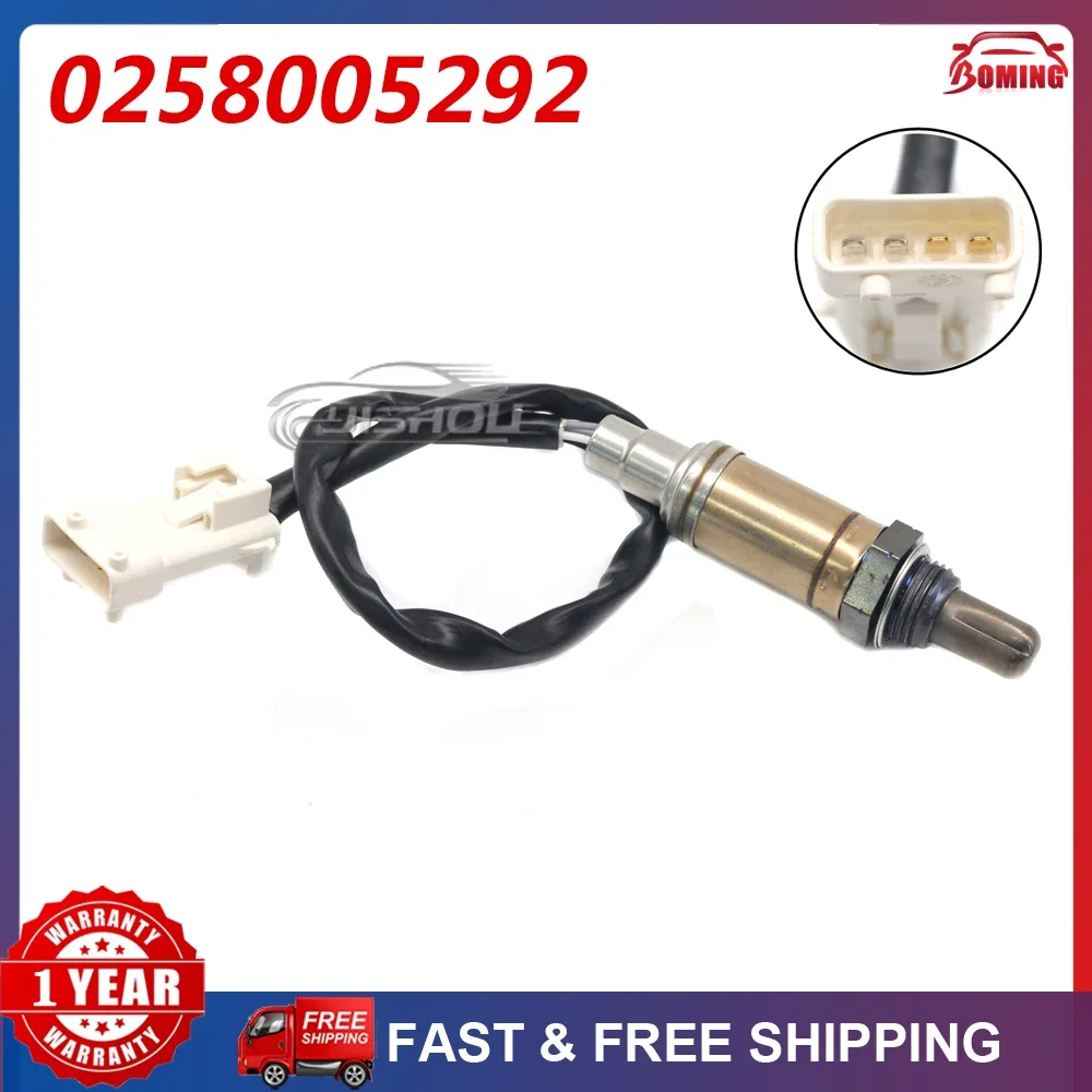 New Car Air Fuel Ratio Lambda O2 OxygenSensor Sensor 0258005292 For Citroen C2 C3 C4 Opel Peugeot Porsche Volvo