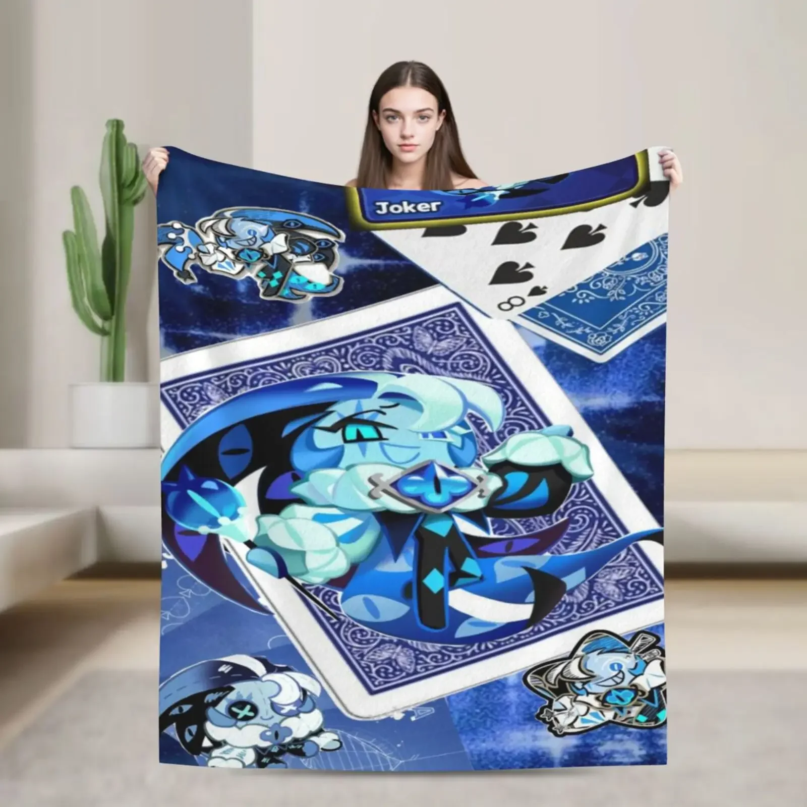 Anime Cookie Run Kingdom Ultra Soft Throw Blanket