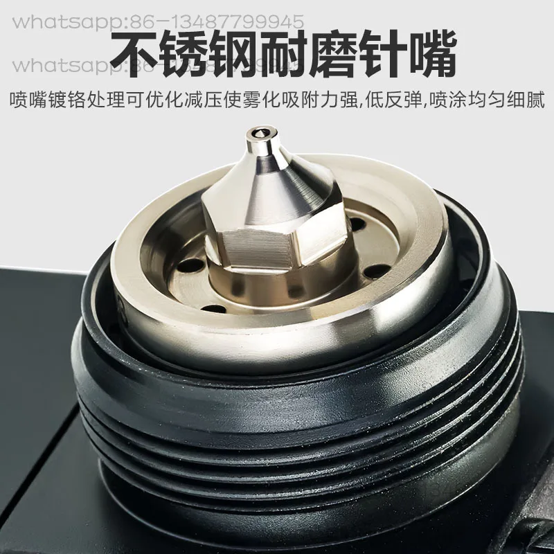Low Pressure Automatic Adjustable Assembly Line Reciprocating Machine High Atomization Spray Gun