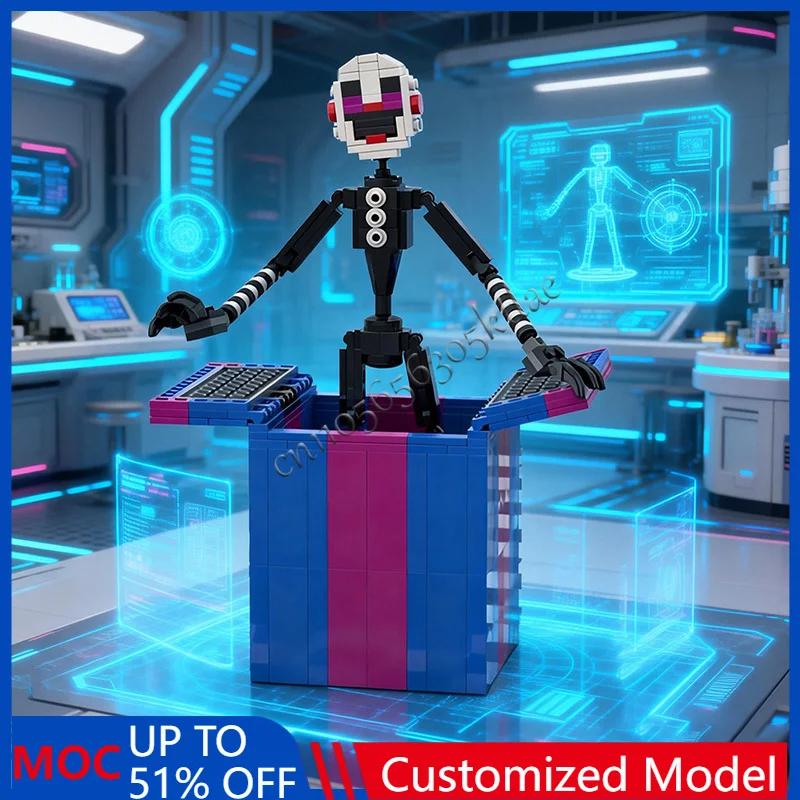 407 PCS Personaggi del film Burattino Il Marionetta MOC Raccogliere la serie Modello Creativo Puzzle Compleanno Cartoon Anim Figure Giocattoli Regalo