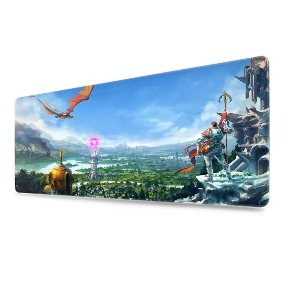 Large Mouse Pad Hot Game Runescape Desk Mouse Pad Cute HD Desk Pad Extended Gaming Keyboard Mats Large XXL Gamer Mousepad 90x40