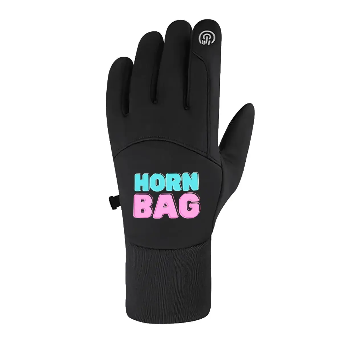 

Рог Сумка Поп Зимние перчатки для езды на открытом воздухе Теплый сенсорный экран