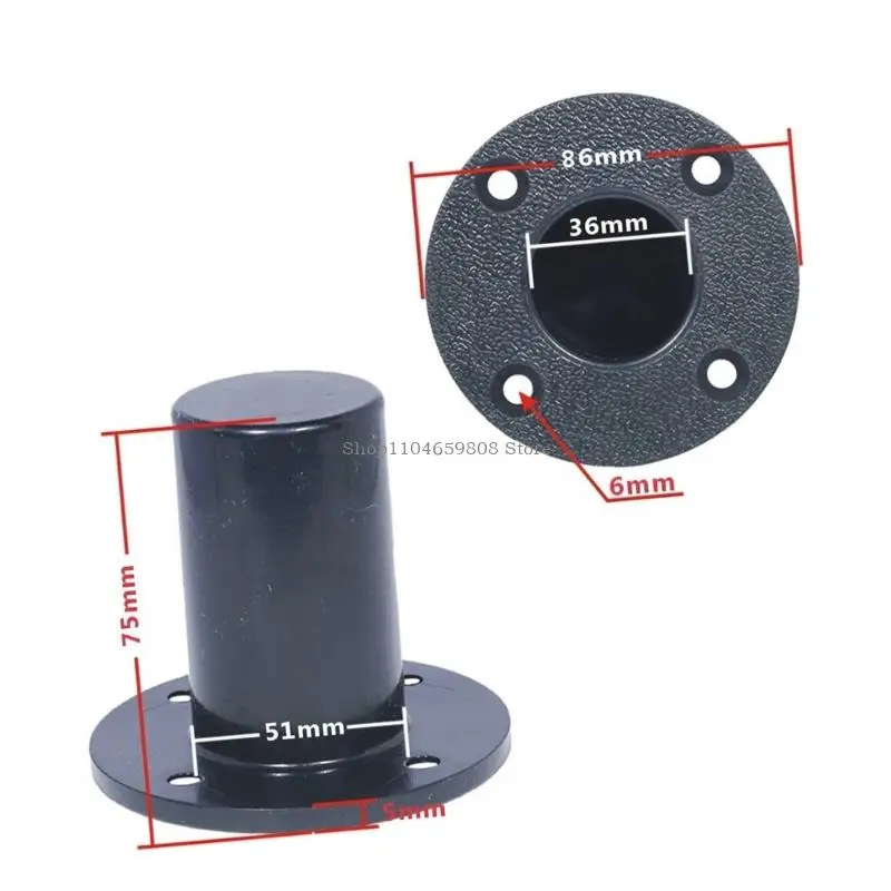 Adjustable Black Metal Speaker Cabinet Mounting Bracket For DIY Sound Systems