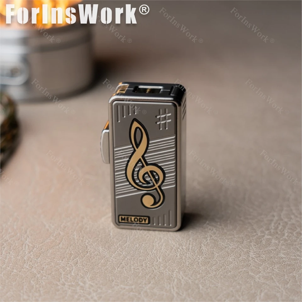 DJG MELODY Titanium Alloy Mechanical Scale Push Slider EDC