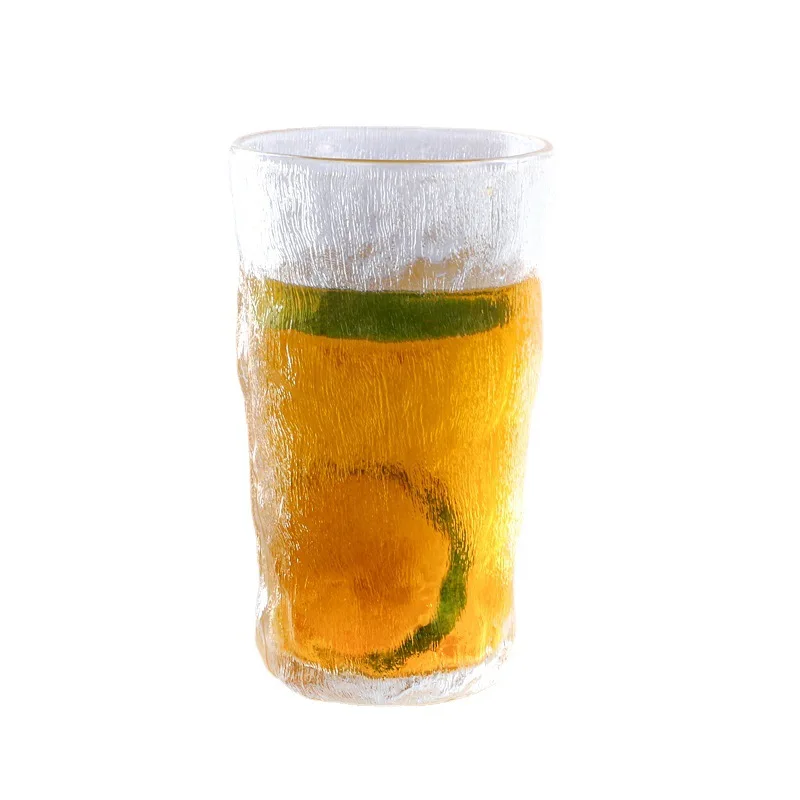 300ml 350ml Glacier Glass Cup Bubble Cup High-Value Large-Capacity Thickened Heat-Resistant Cup Simple Style Cocktail Tool