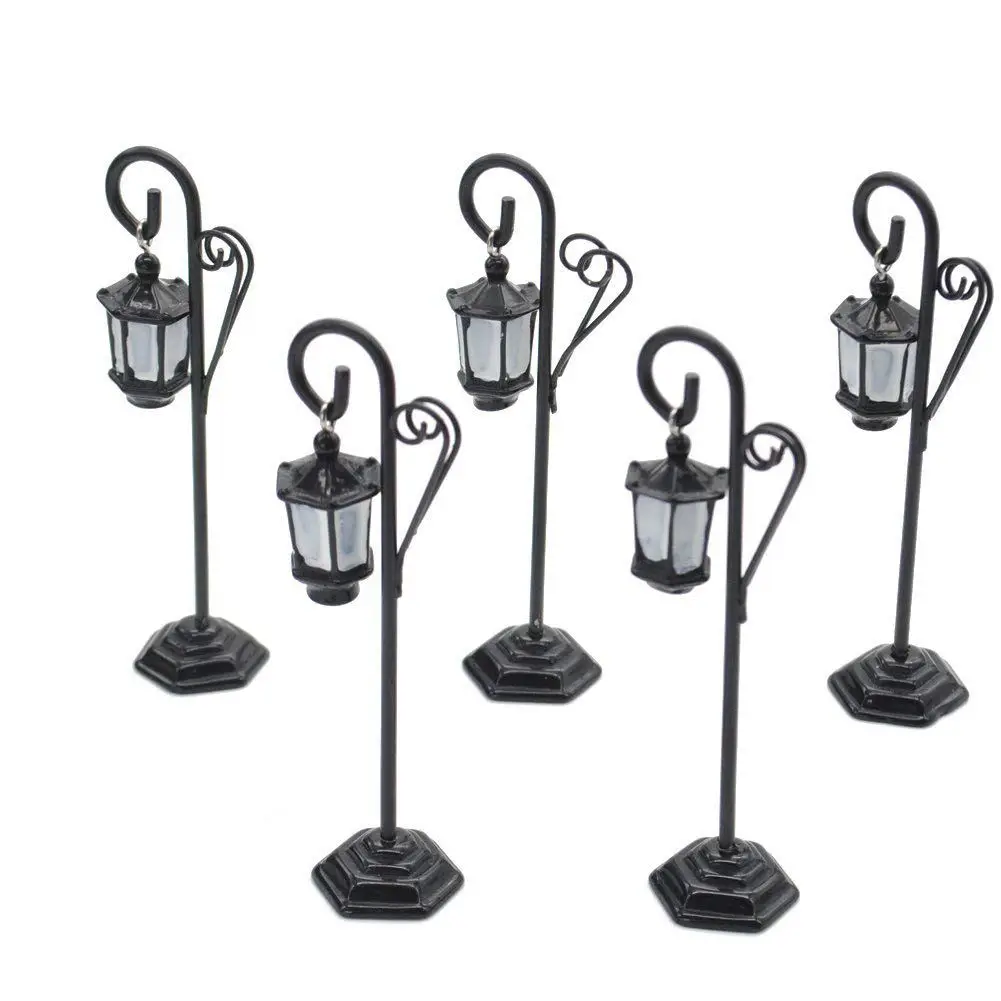 shape clip5 PCS Streetlight Shape Wedding Reception Place Card Holder Number Name