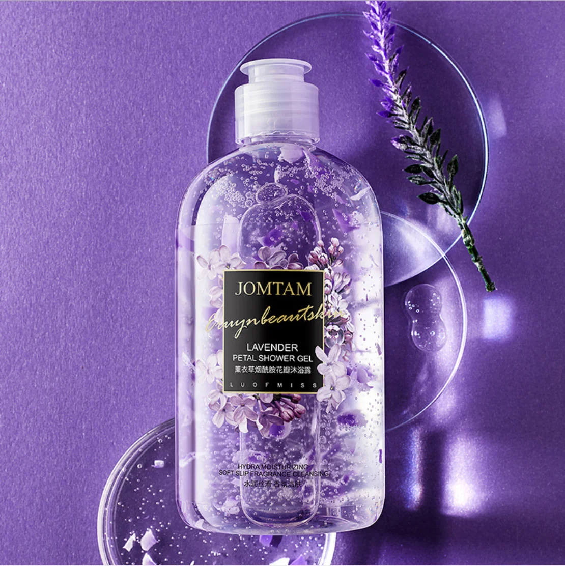 Petals Perfume Shower Gels Elegant Leave Fragrance Fresh Oil Control Chamomile Nicotinamide Fragrance Body Wash гель для душа