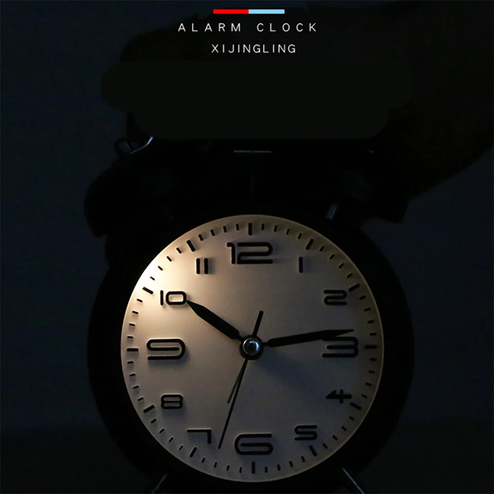 

Bedroom Table Clock Kids Desktop Alarm Bedside Clocks Cartoon Student Retro Style Digital Display Timer forControlEvents