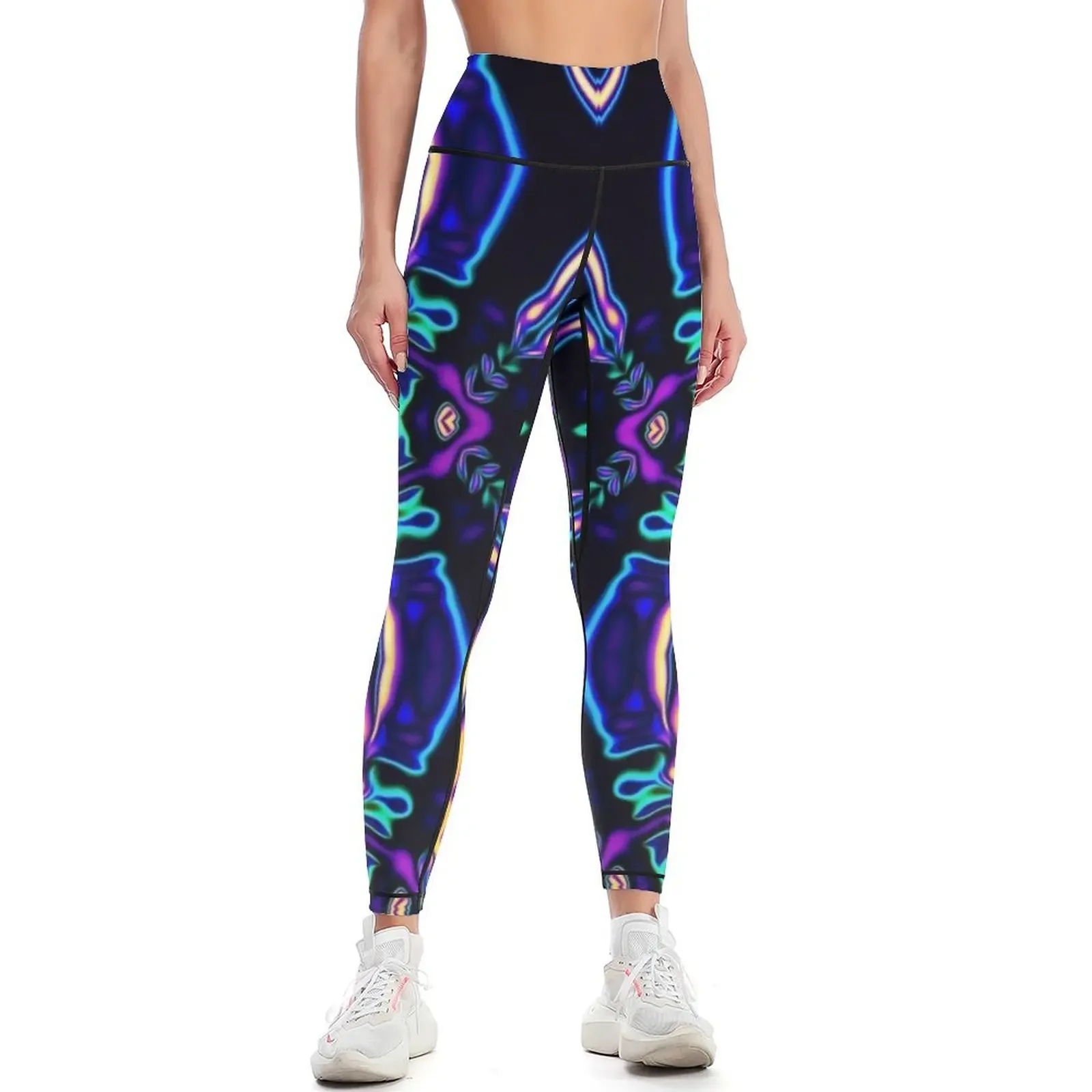 

Tribal Visions Geometric Abstract Pattern 5 Leggings Women's pants for physical trousers Womens Leggings