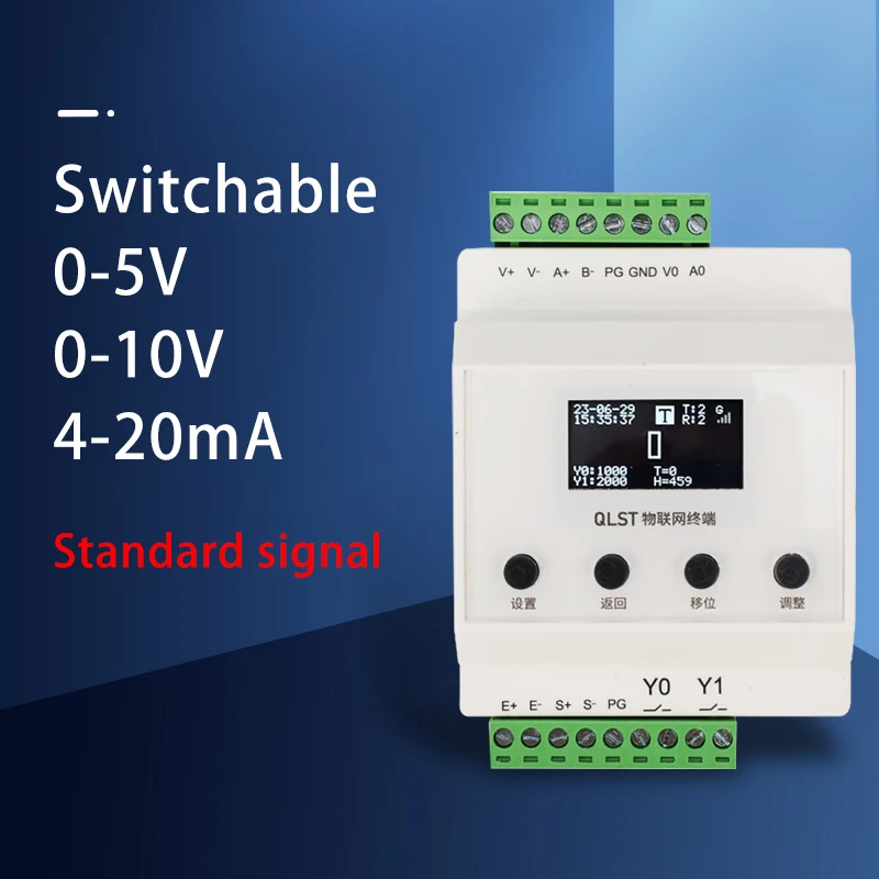 Peso Sensor Load Cell Amplificador Transmissor Dispositivo de Conversão Anti-interference Comunicação Modbus a 10v a 5v 420ma