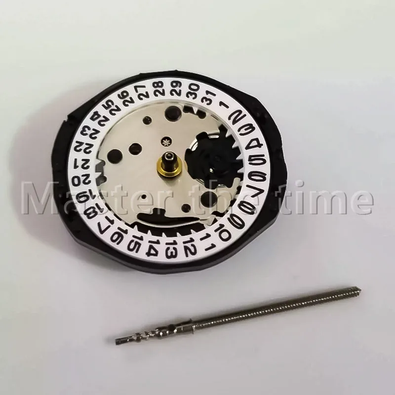 Nowy japoński mechanizm kwarcowy PC22A Trzyręczny mechanizm zegarka z datownikiem w pozycji godziny 3/6 dla części do naprawy zegarków