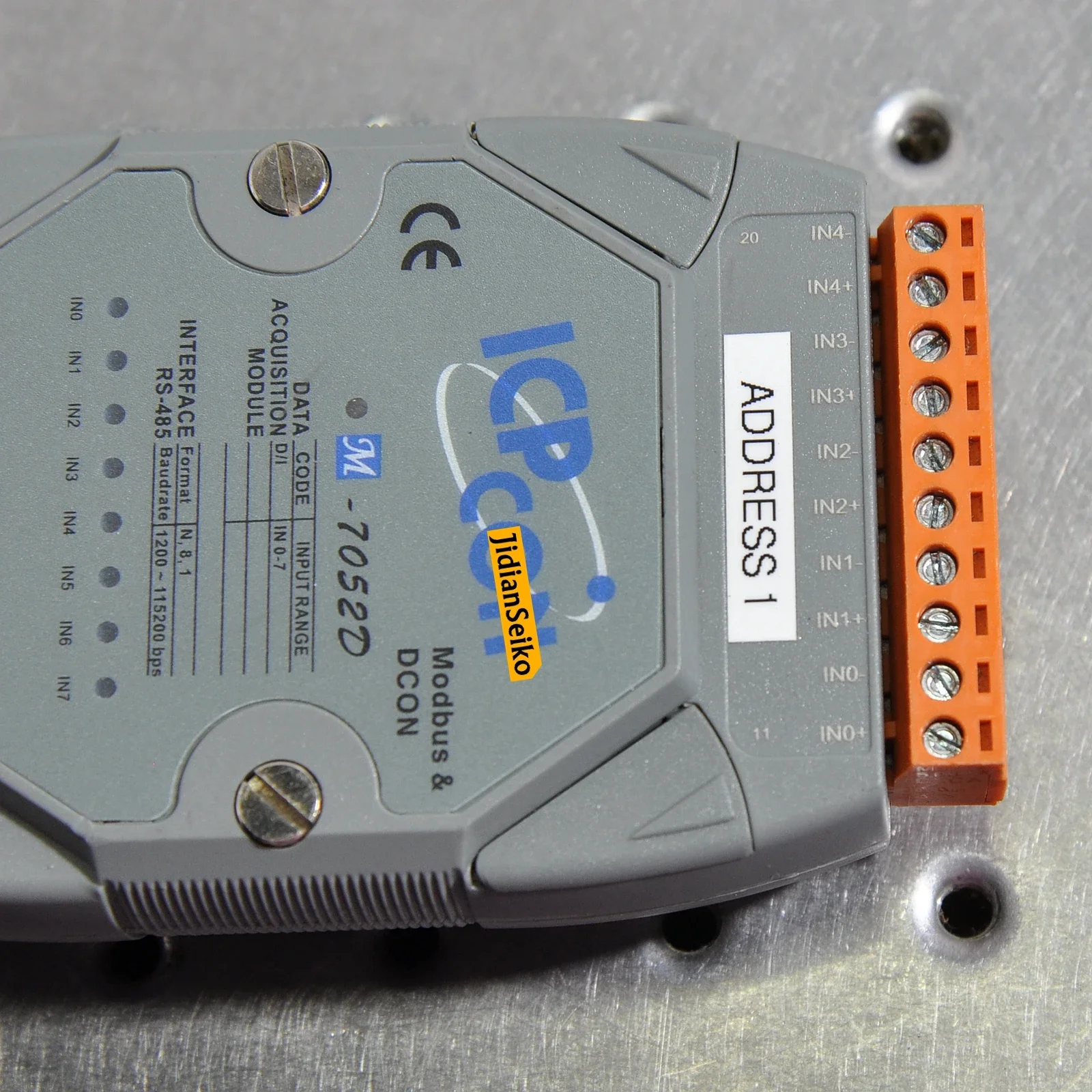 M-7052D 8-ch Geïsoleerde Di (Natte) Module Met Led-Display Gebruikt