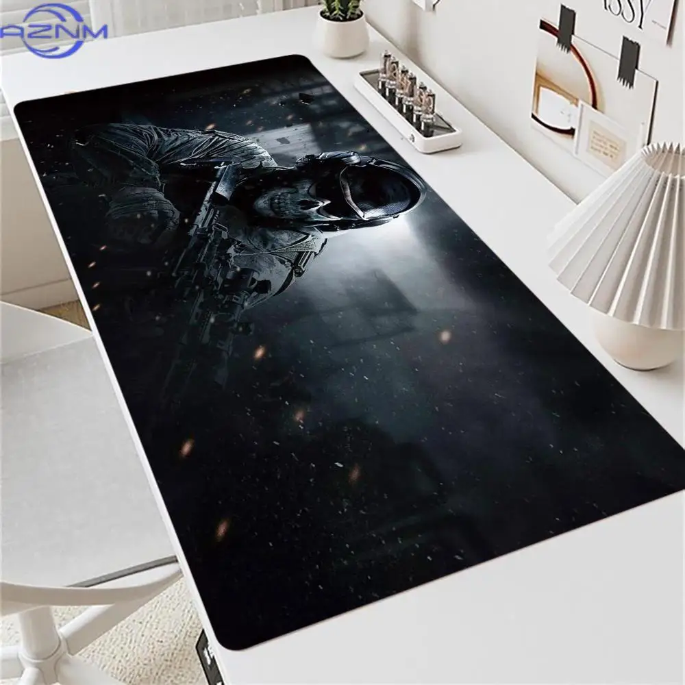 War Soldier Mouse Pad Large MousePad XXL Gaming Rubber Lock Desk Mat Computer Tablet mini PC Gamers Work Monitor Laptop Office
