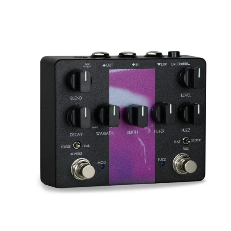Electric Guitar Bass Single Effect Pedal Reverb Fuzz Ring Modulator Instrument Accessory