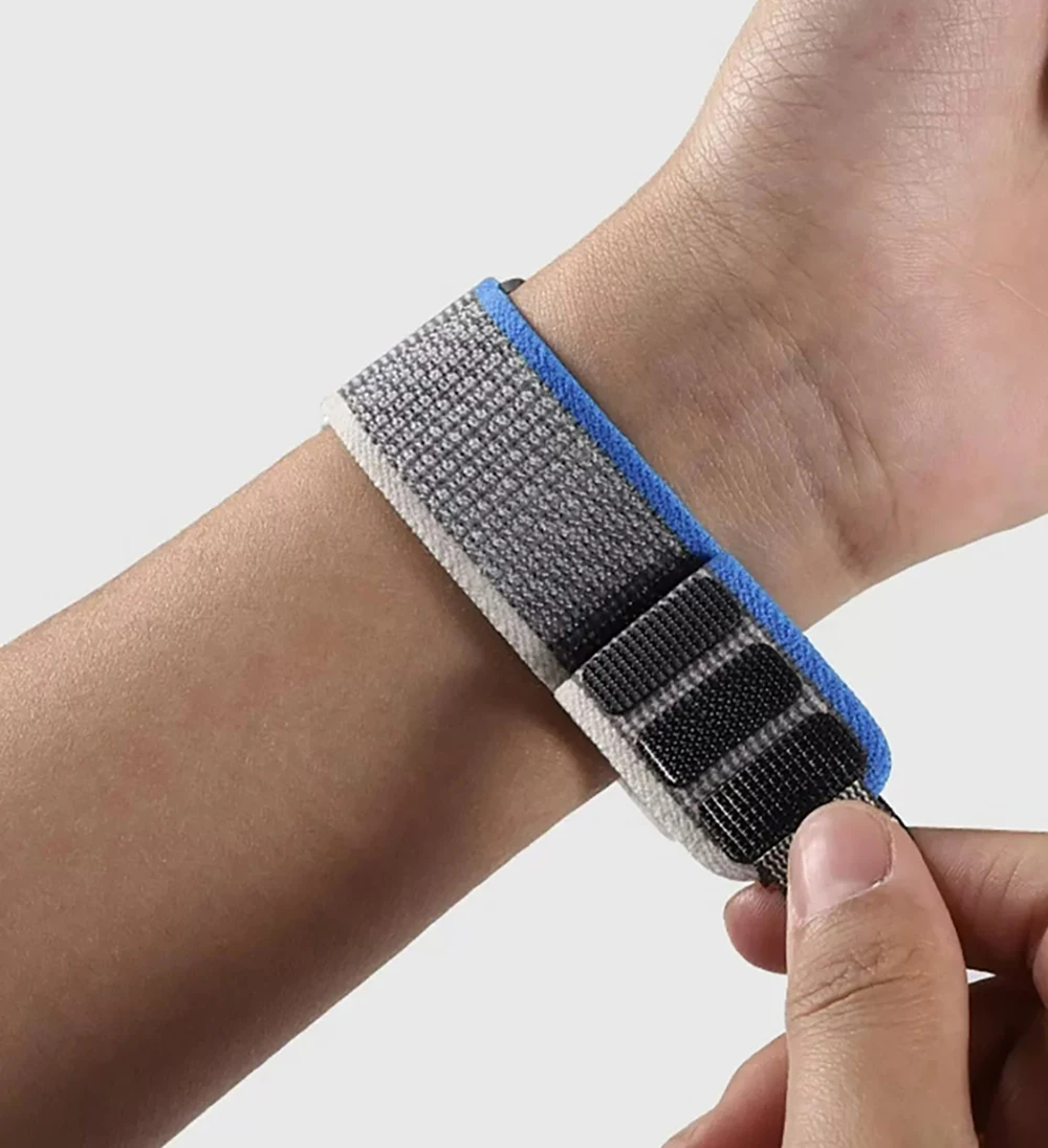 QuickFit 26/22 مللي متر حزام (استيك) ساعة سوار النايلون حلقة حزام ل Garmin Fenix 8 7 7X Pro/Quatix 8 7/Tactix/Instinct 3 2X/Foreunner 970