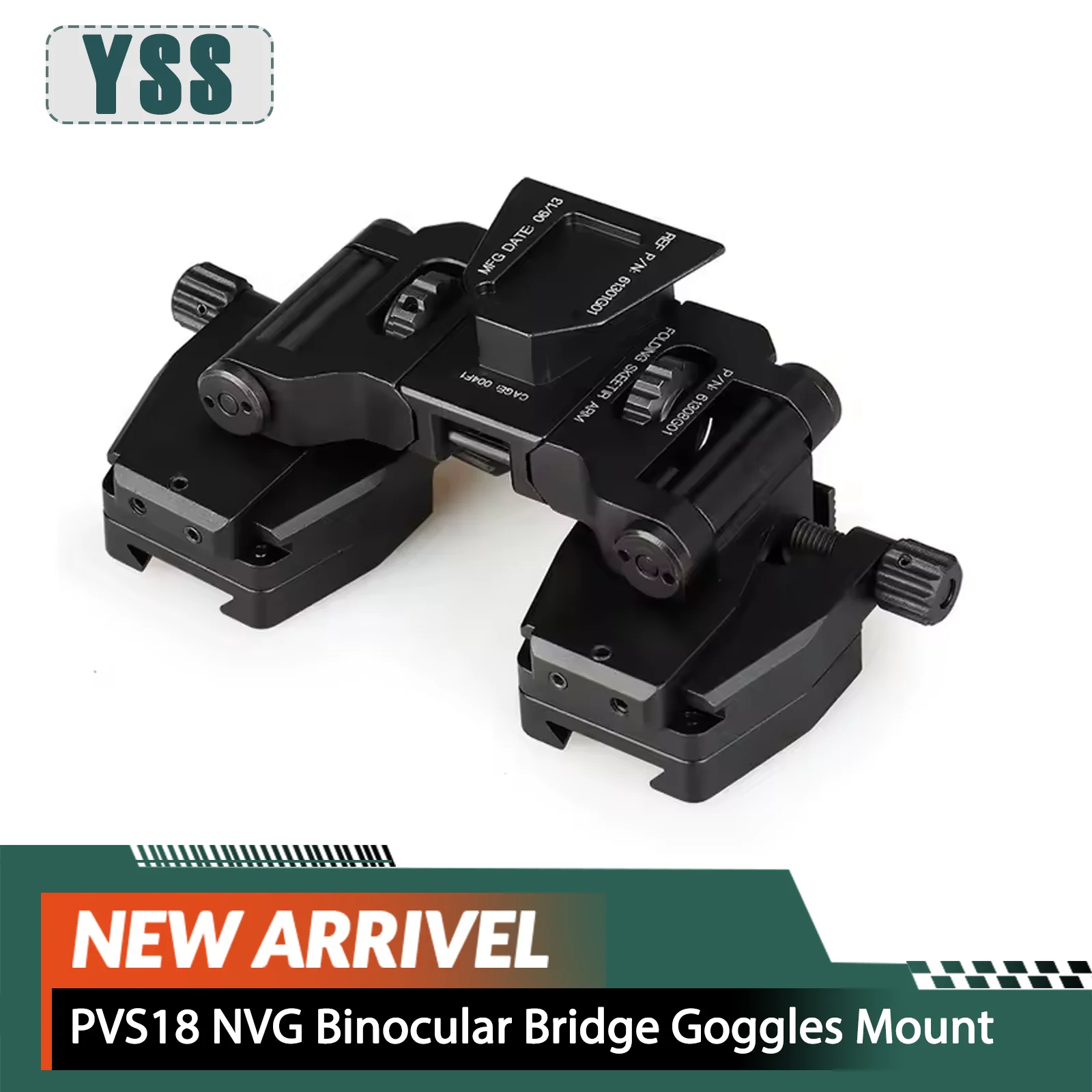 PVS18 NVG Binocular Bridge Goggles Mount NVG Arms Mount for L4 G24 Mounting Helmet Fast Mount Pvs18 Panobridge