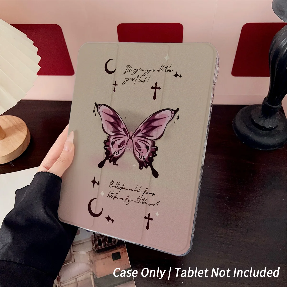 Slim Fit Premium TPU Tablet Cover, Shockproof Durable Lightweight Protective Case for iPad Samsung Huawei Honor Redmi Xiaomi