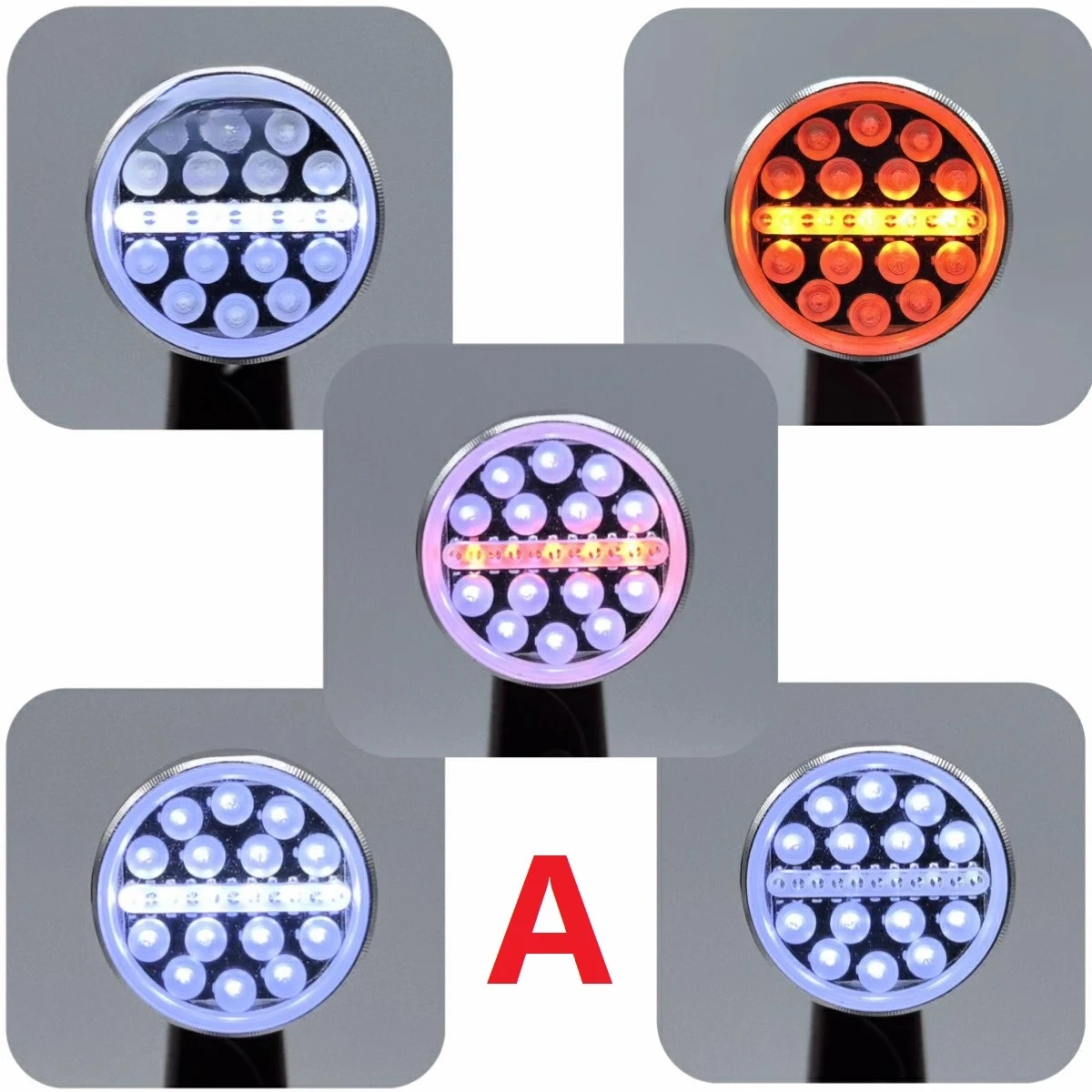 Spotlight Ceiling Light Headlight for 1/14 Tamiya RC Truck Scania 770S R470 R620 Mercedes-Benz Actros Volvo MAN LESU DIY Part