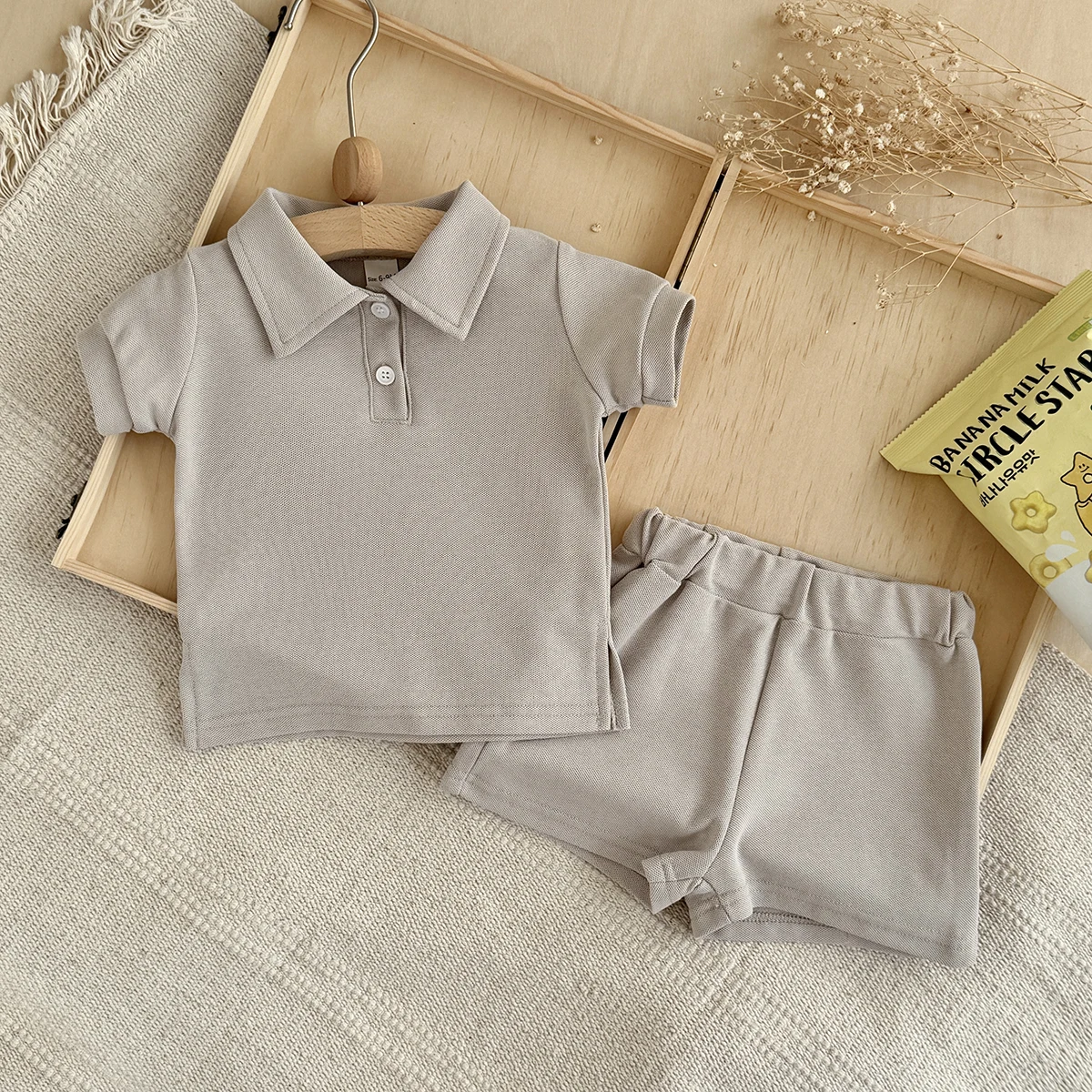 男の子の服セット Tシャツ + ショートパンツ夏服カジュアル - Baby Clothing In Summer のレビューと価格