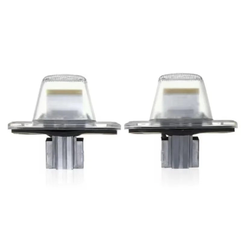 For VW Transporter T4 Multivan Caravelle MK4 Eurovan 2pcs 6000K White LED License Plate Light Car Rear Tail Lamps Accessories