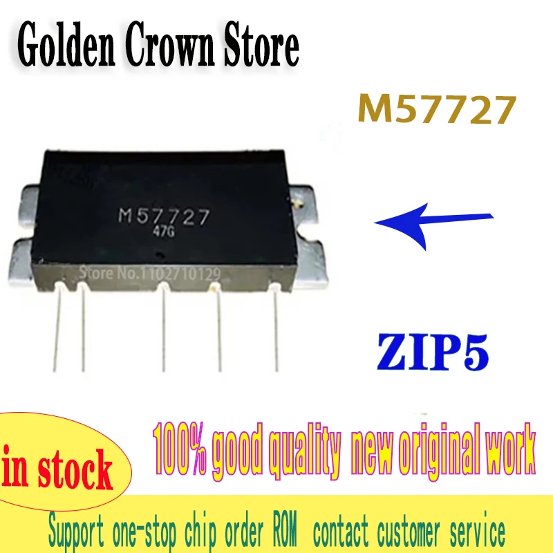 

1PCS/Lot M57727 ZIP-5 RF Power Amplifier Module new original in stock