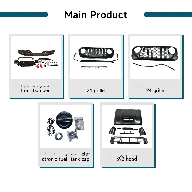 

High Quality SUV Wide Body Style Conversion Kit Modified Exterior Accessories For Offroad Vehicle