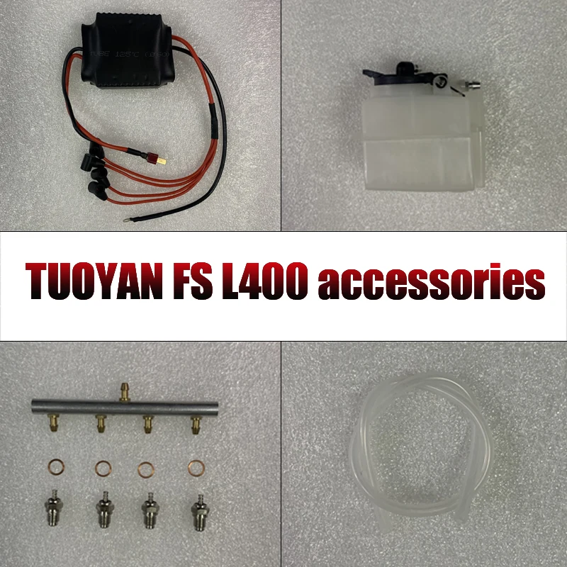 

TOYAN FS L400 Four-stroke Inline Four-cylinder Engine Model Methanol Version Start-up Accessories