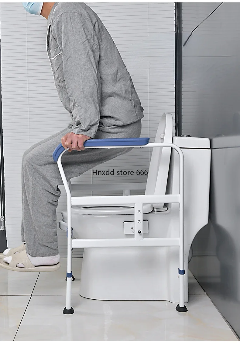 Safe special toilet Barrier-free bathroom Sit up help rack