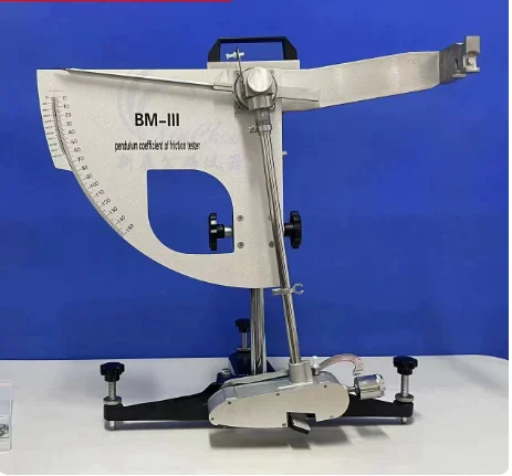 Pendulum Skid Resistance Friction Coefficient Testing Machine Coefficient of Friction Tester