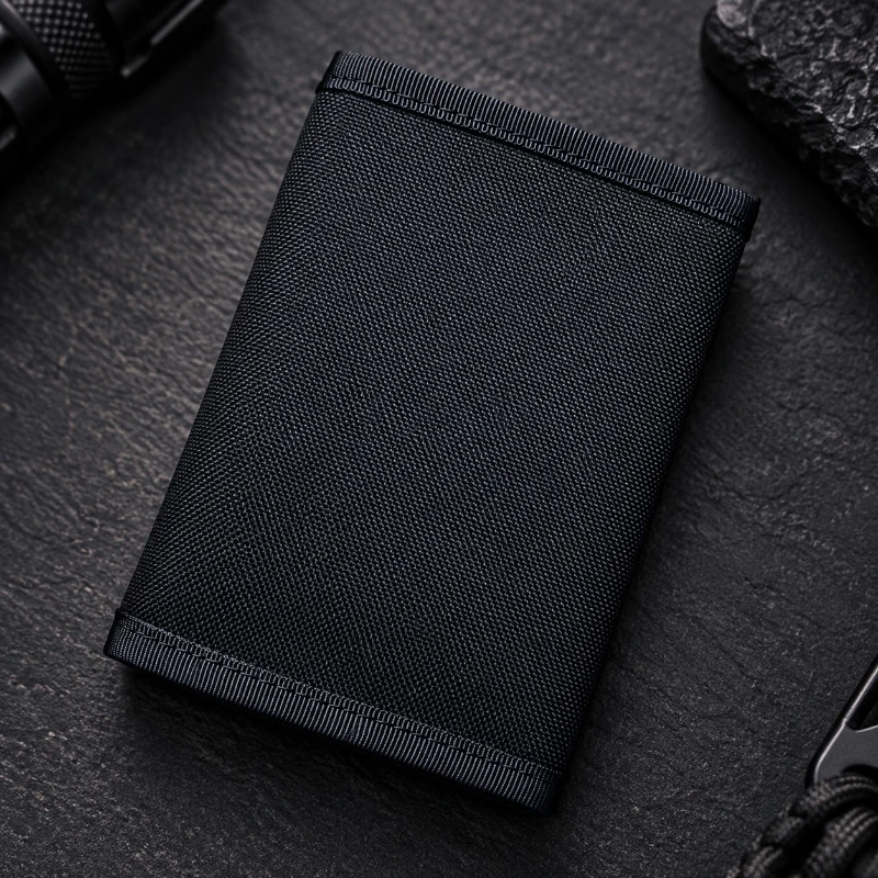 Tactical Wallet for Men Nylon Cloth Multi Card Holder EDC Pocket Purse Outdoor Travel ID Credit Card Storage Pouch